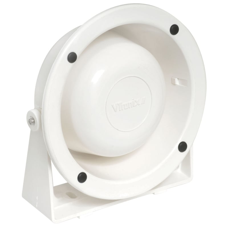 Haut-parleur extérieur, 5 watts, boîtier ABS, diam extérieur =140mm