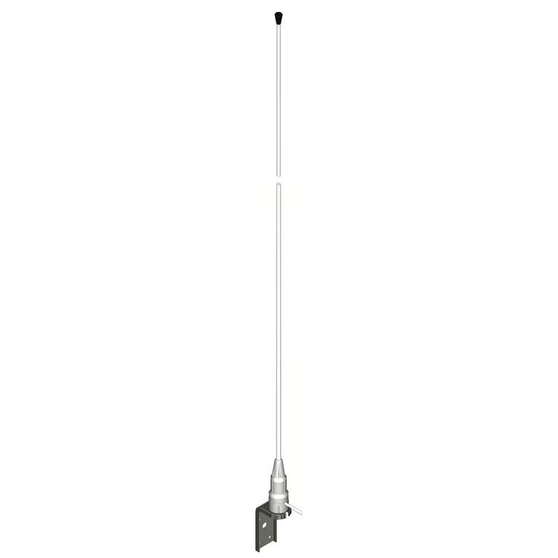 Antenne VHF 3dB, brin souple 1m, 25m de câble, équerre inox (LP25)