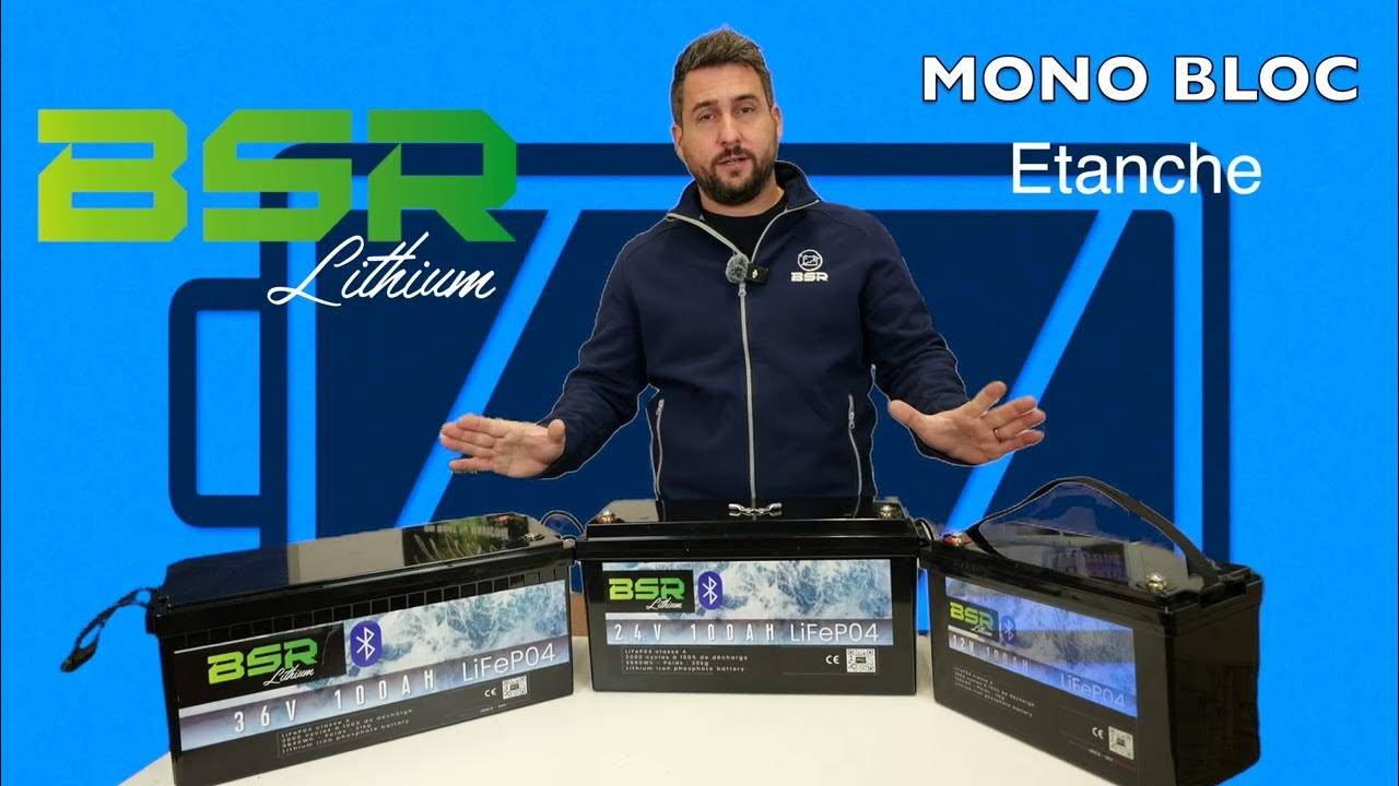Batteries Lithium BSR Monobloc