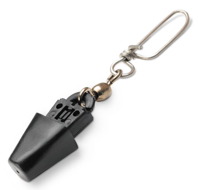 Clips pour fixation du lest en fin de câble