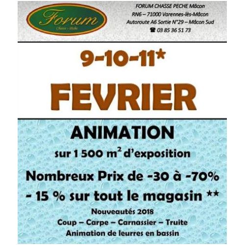 Animation Forum Chasse Pêche Mâcon