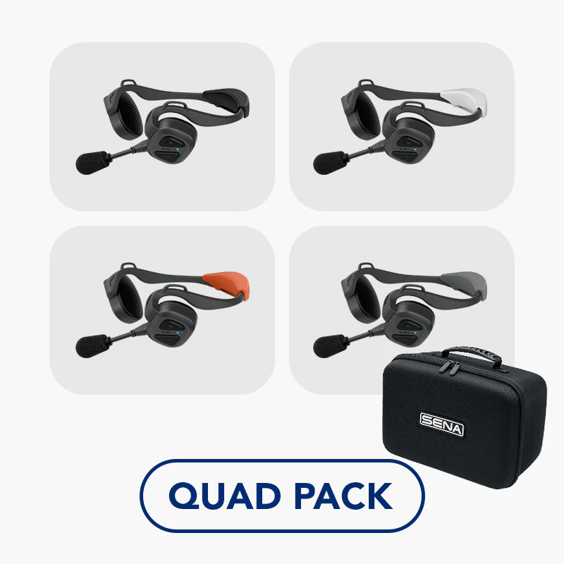 BOSUN QUAD: pack de quatre casques BOSUN complets