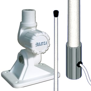 Antenne VHF 6dB, 2.40m, 5m de câble, rotule plastique (V240PR)