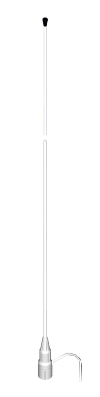 Antenne AIS VEDETTE 1 m, 5 m de câble, fibre, sans rotule (VEP-AIS)