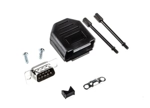 KIT : connecteur SUB-DB9 femelle à souder
