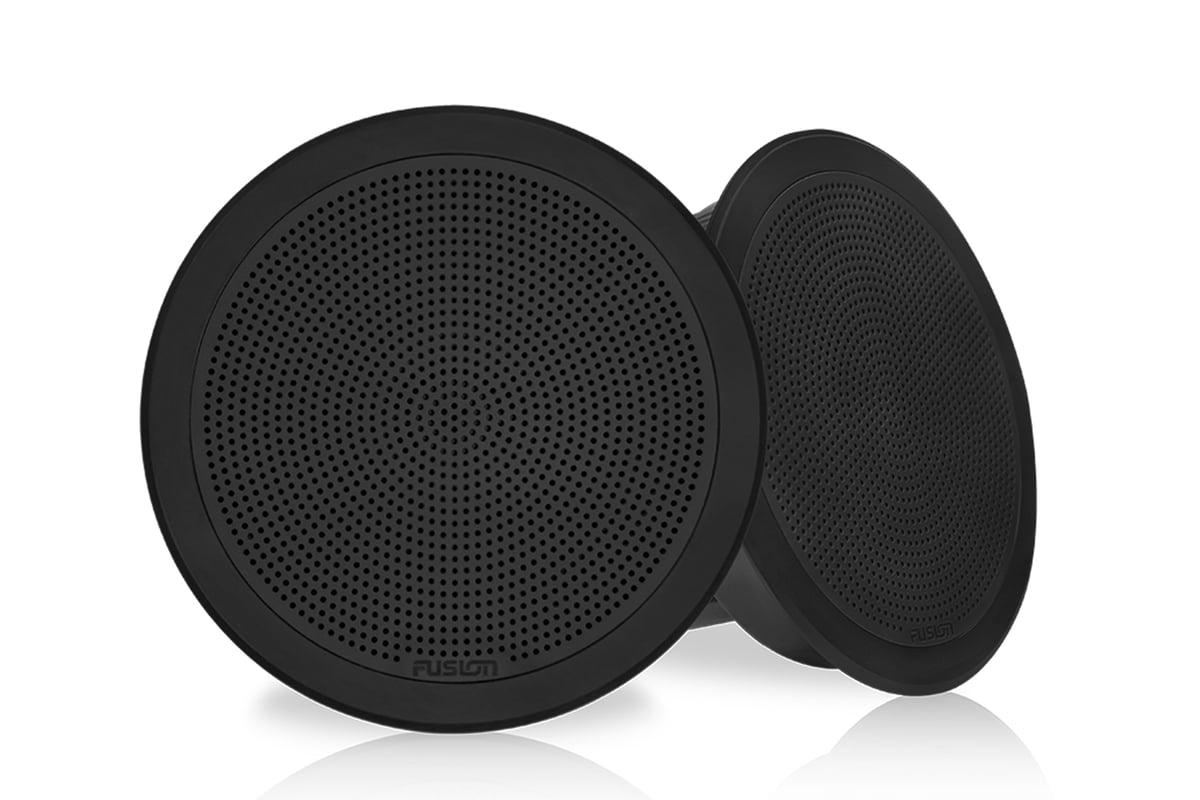Haut-Parleurs ronds 7,7" à encastrer - Noir 200W
