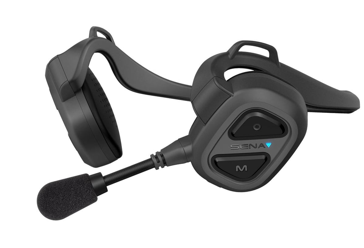 BOSUN: Casque/micro noir Mesh Intercom, Full Duplex et BT