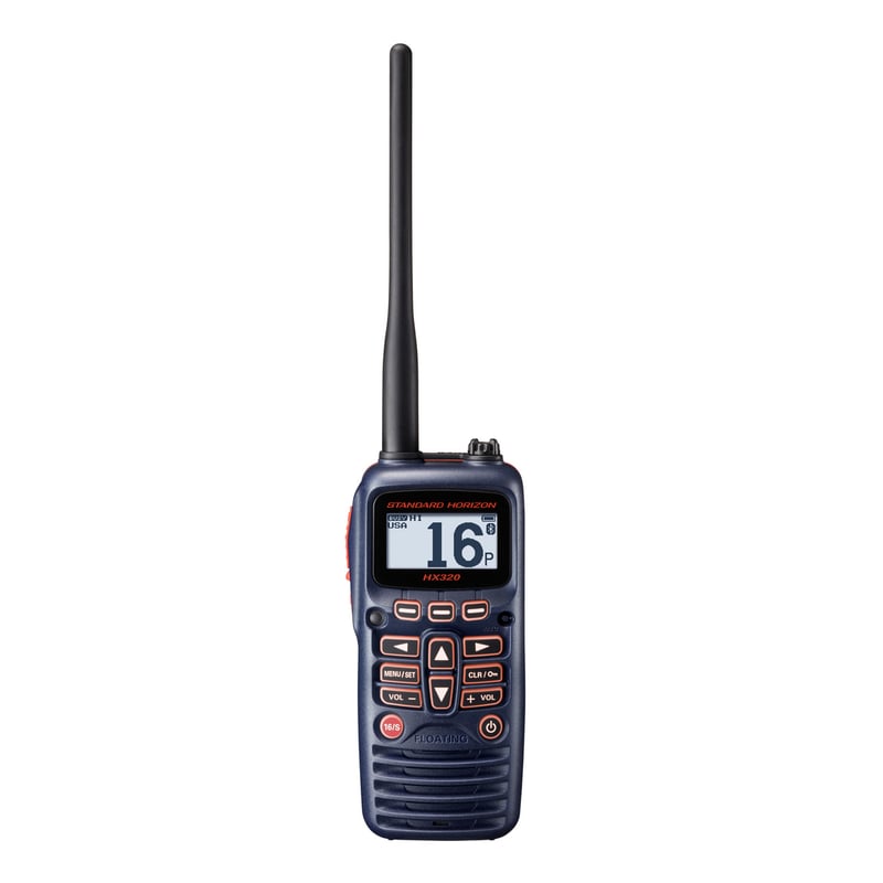 VHF portable HX320E - 6W - Etanche IPx7 et Flottante -BlueTooth
