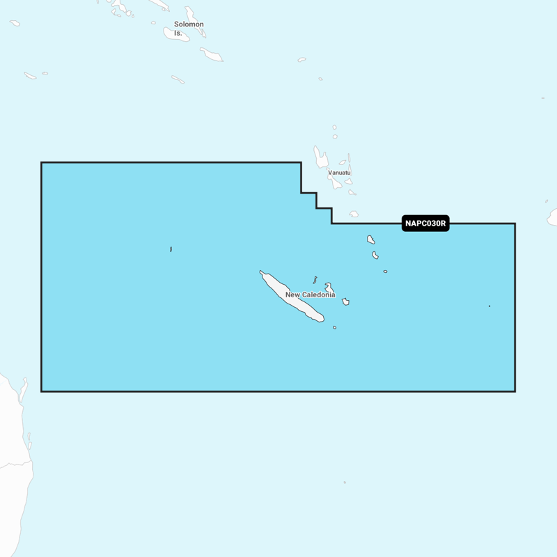 Carte Navionics Platinum+ Regular SD - NOUVELLE CALEDONIE