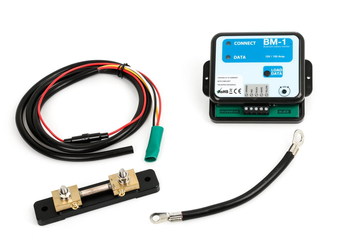 BM-1BT: Gestionnaire de Batterie Bluetooth 12V -Shunt 100 Amp - App