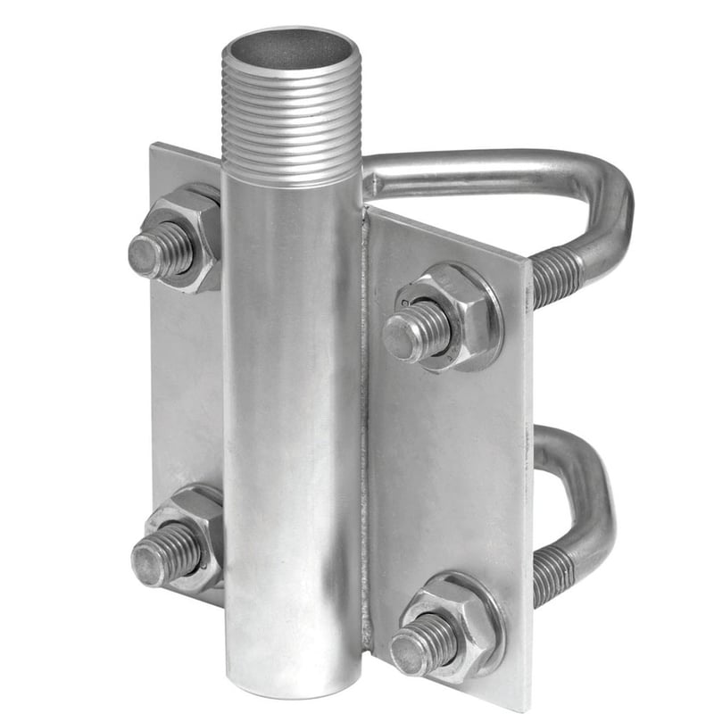 Support inox haute résistance pour fixation sur paroi verticale