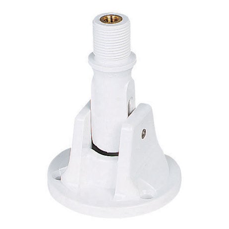 Système de fixation basculant en plastique blanc