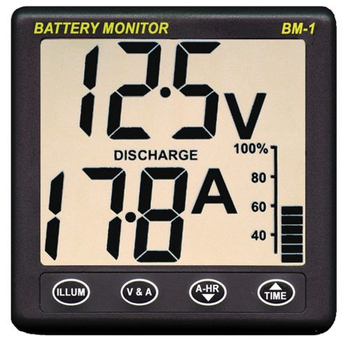 BM-1: Gestionnaire de Batterie 12V Shunt 100 Amp câble de liaison 5m