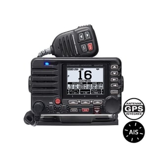 VHF FIXE GX6000E - 25W - Récepteur AIS et GPS intégrés - NMEA200