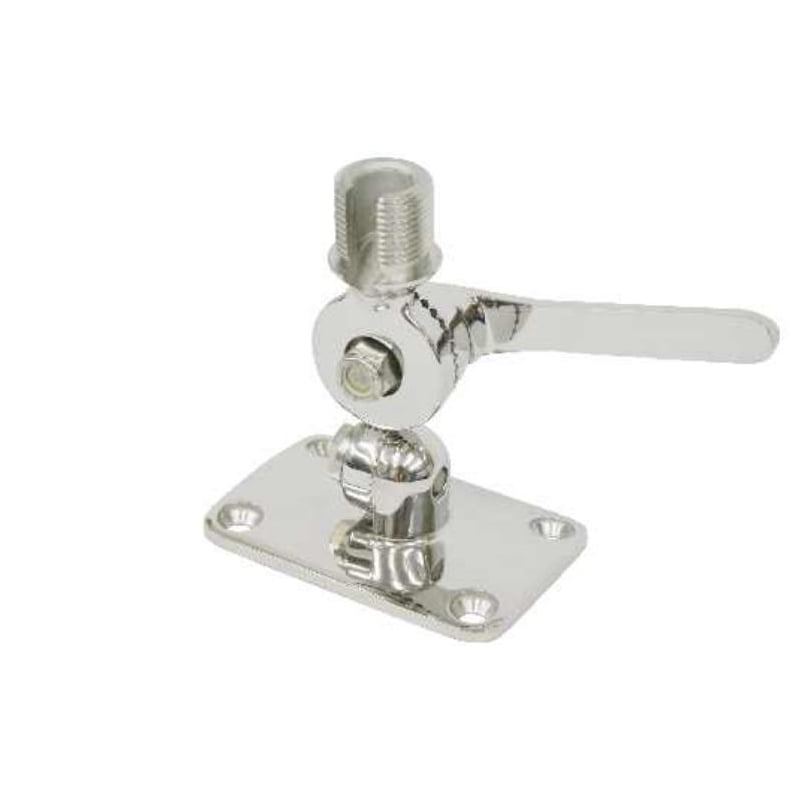 Rotule inox 1" articulé 2 axes - blocage par poignée (RLC)