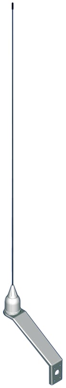 Antenne VHF PRO 3dB, 1m, 25m de câble équerre métal (VI25/1152)