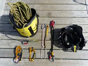 Pack ascension Préparateur V4 : baudrier AVAO taille S/L 