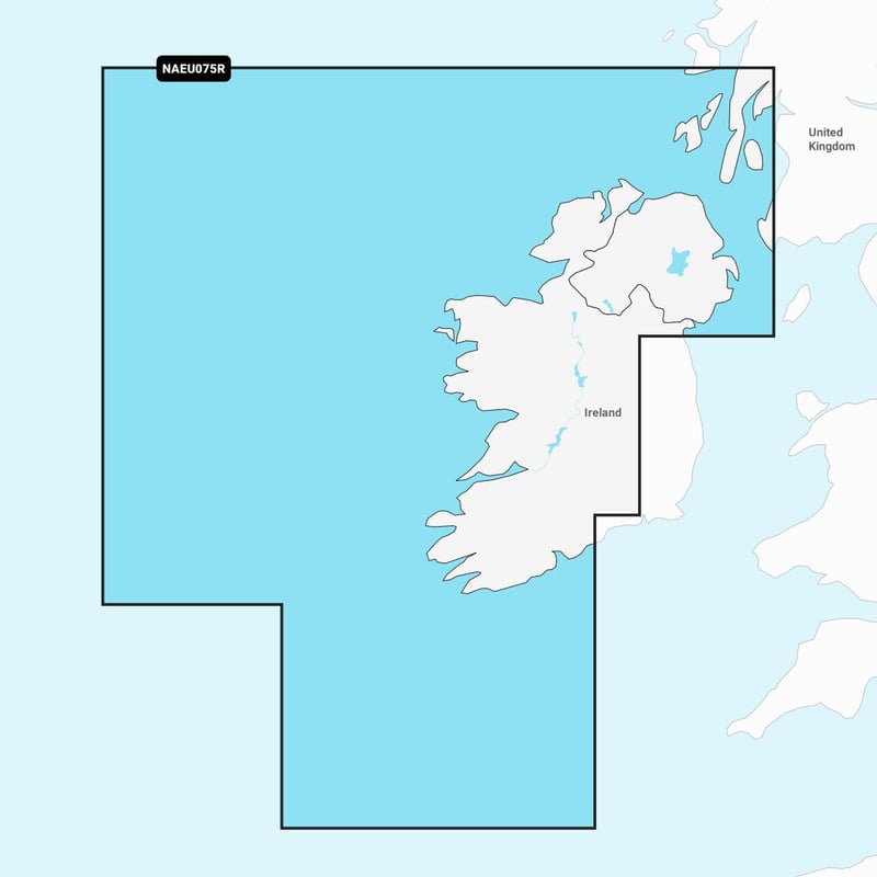 Carte Navionics+ Regular SD - COTE OUEST IRLANDE
