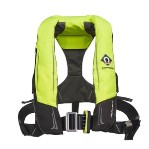 //CREWFIT 180N Pro - Automatique avec Harnais, Flashlight - Jaune 