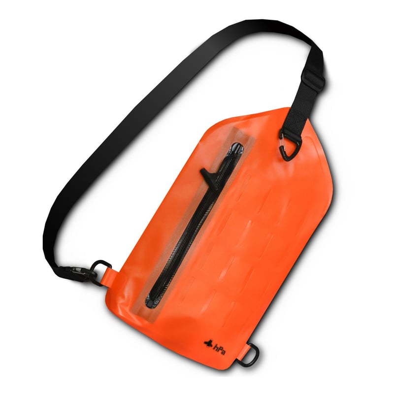 MINISLING-Grande pochette étanche, ZIP 68 - ORANGE