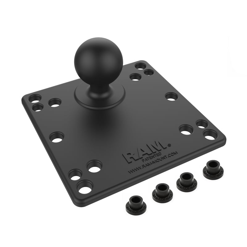 Platine VESA 100x100mm avec boule C (RAM-246U)