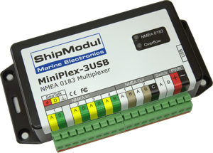 MINIPLEX-3USB : Multiplexeur - Version USB - 8-35V
