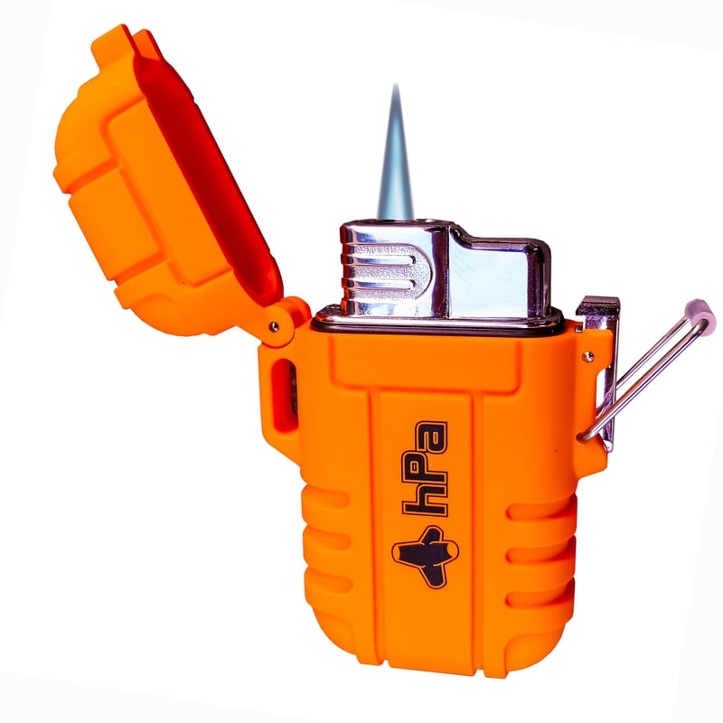 Briquet butane waterproof- ORANGE