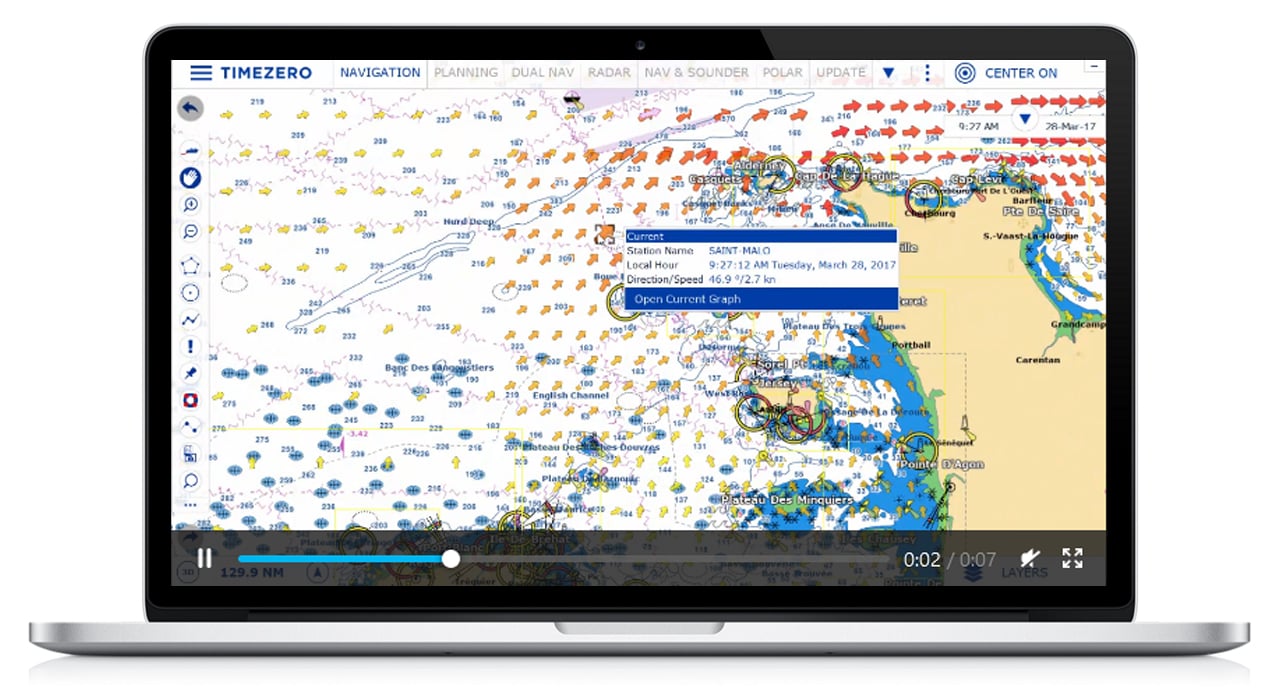 // Zone de Courants de Marées Haute Résolution MM3D