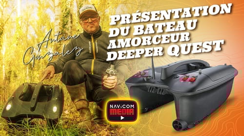 Antoine présente les nouvelles fonctionnalités du  Deeper Quest.