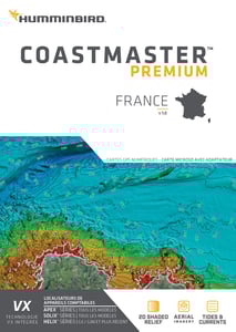 Carte détaillée des côtes françaises et Corses (602016-1)
