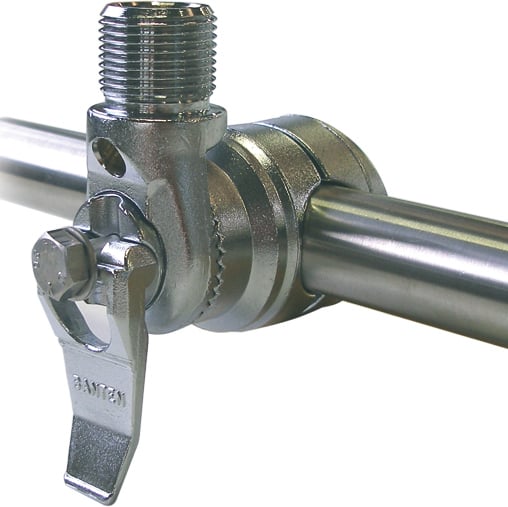 Embase de fixation en inox pour balcon (RBM) 