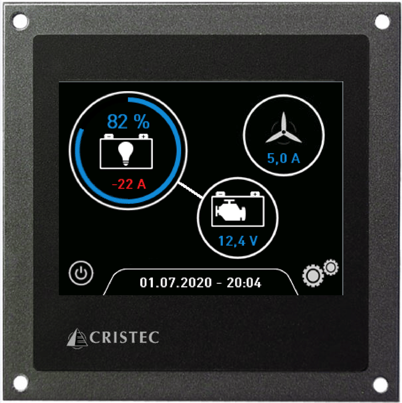 Moniteur jauge de batterie numérique