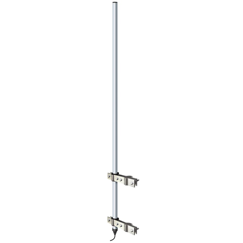 Antenne AIS professionnelle - 1.6m. 3dB, 2 pinces support, 1m RG213