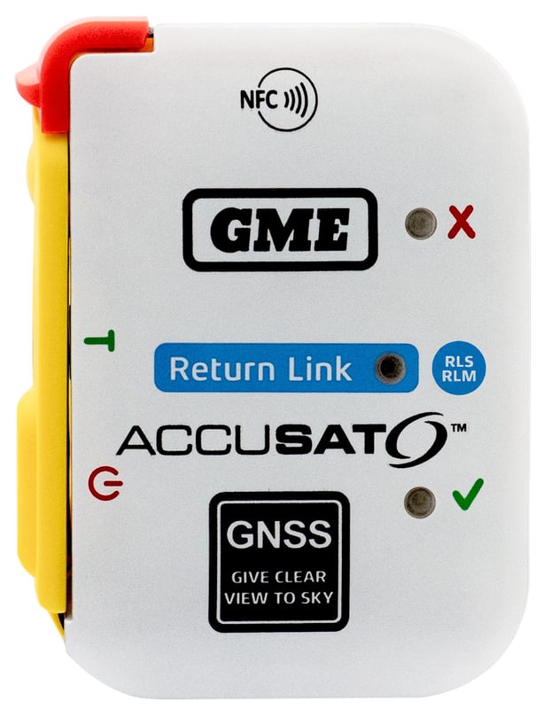 MT620GR : Balise Personnelle PLB Return Link GNSS NFC Classe 2