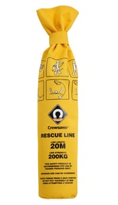 CREWSAVER RESCUE LINE- Jaune 20 mètres