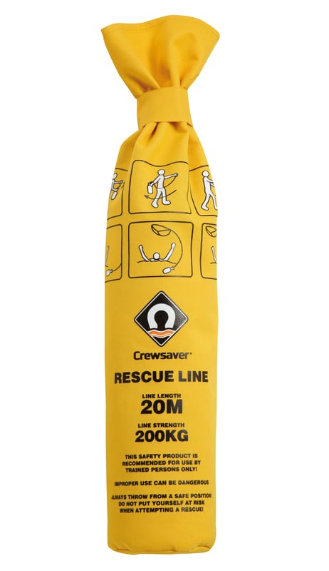 CREWSAVER RESCUE LINE- Jaune 20 mètres