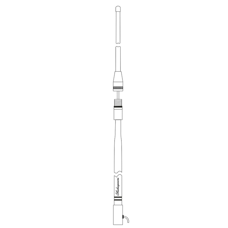 //Antenne VHF Classic haute résistance 6 m, 9dB, 6m de RG58 + PL259