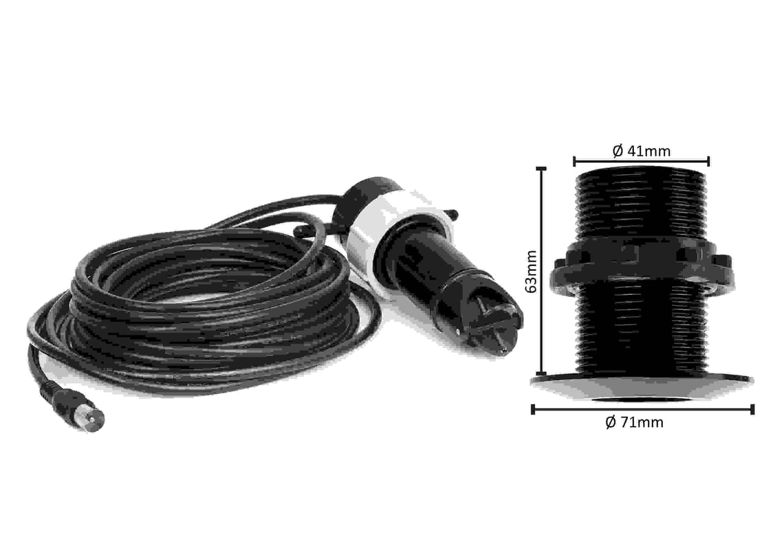 Capteur Loch - Complet 7m de câble, avec passe coque Ø42mm