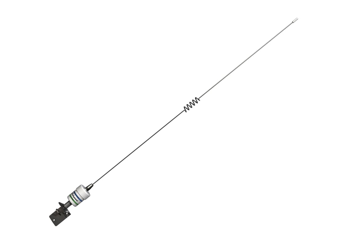 0.9m 3dB antenne DAB+ fouet acier inox + support
