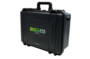 Valise ECO - LiFePO4 - 24V 100Ah - Prise moteur 50A + chargeur 10A