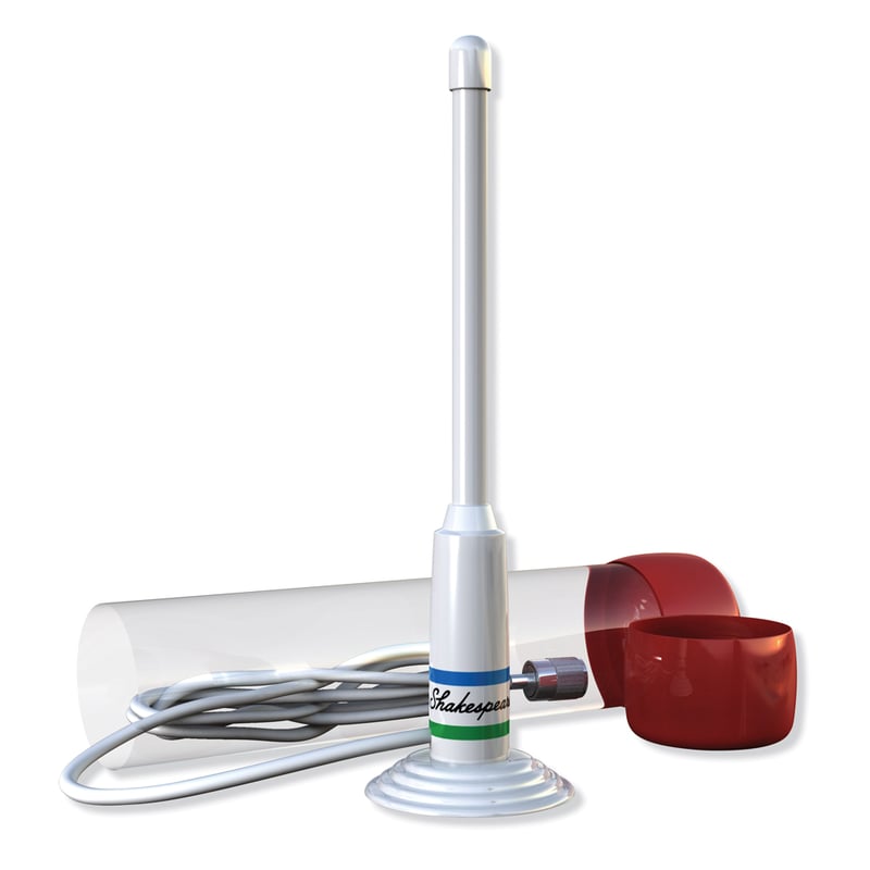Antenne de secours - 0.25m, 3,6m de câble + embase ventouse
