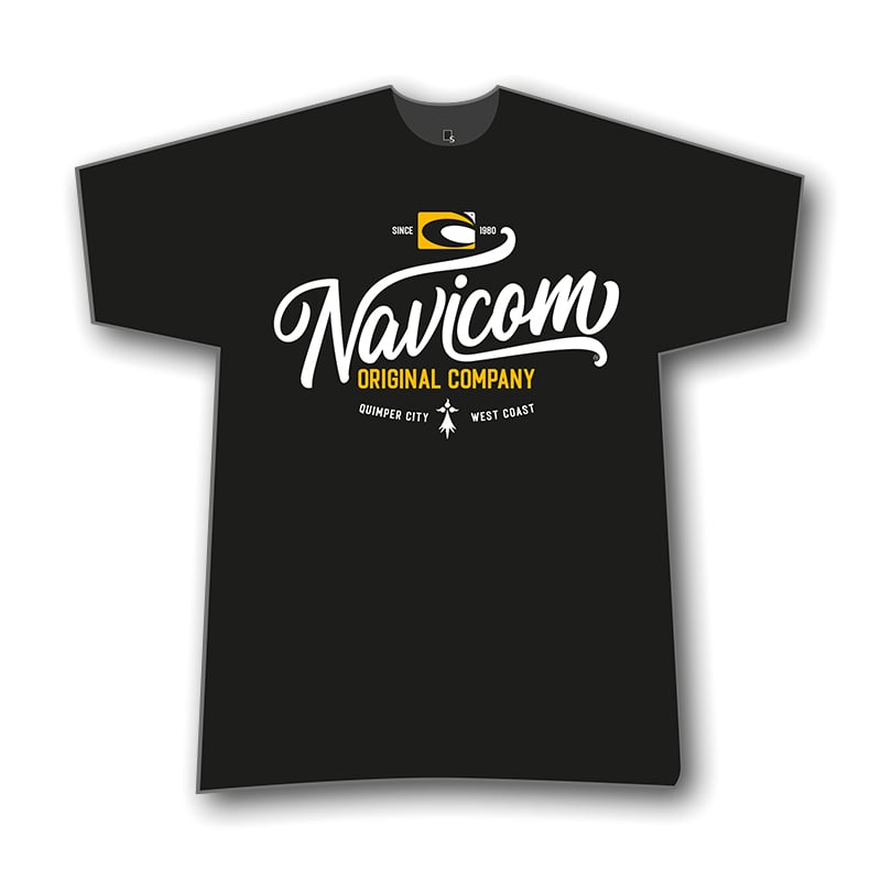 T-SHIRT NAVICOM WAVE