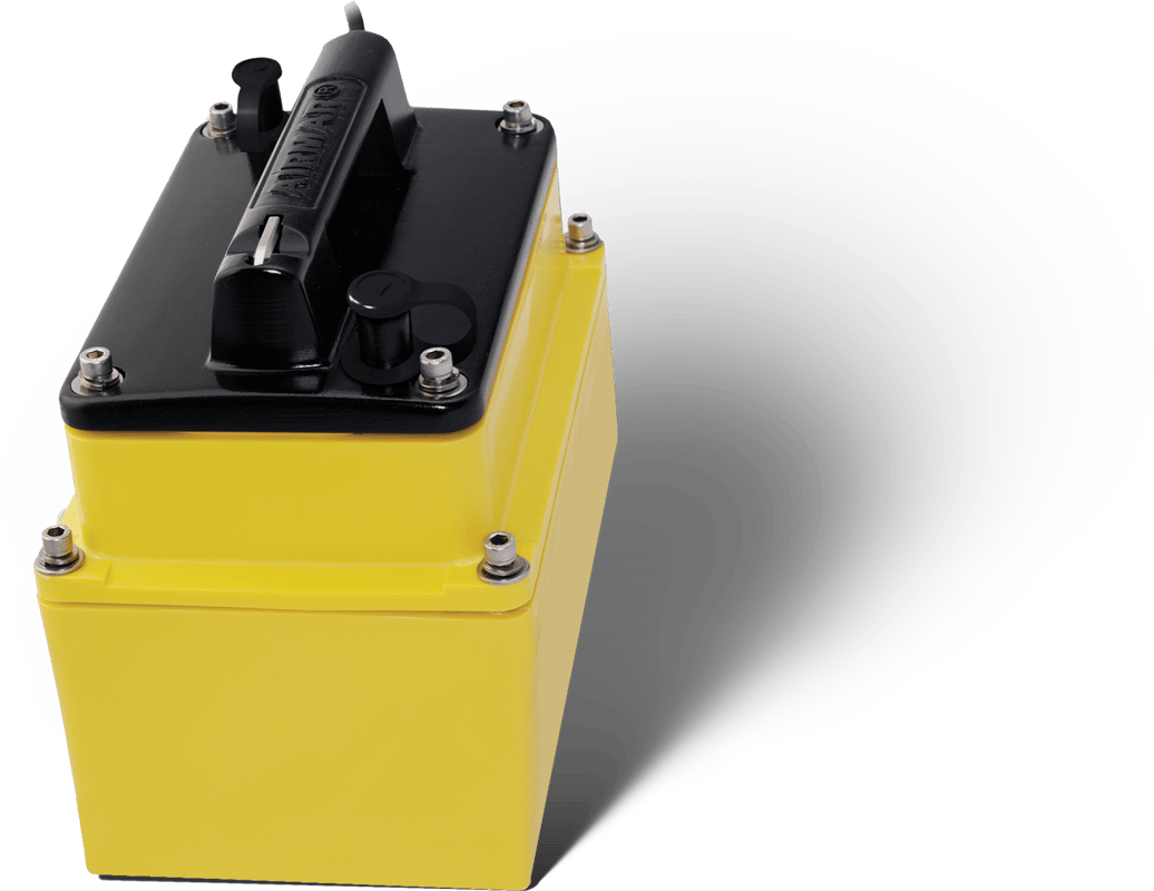 M265LH: Sonde CHIRP à coller 42-65 & 130-210 Khz 1kW sans connecteur