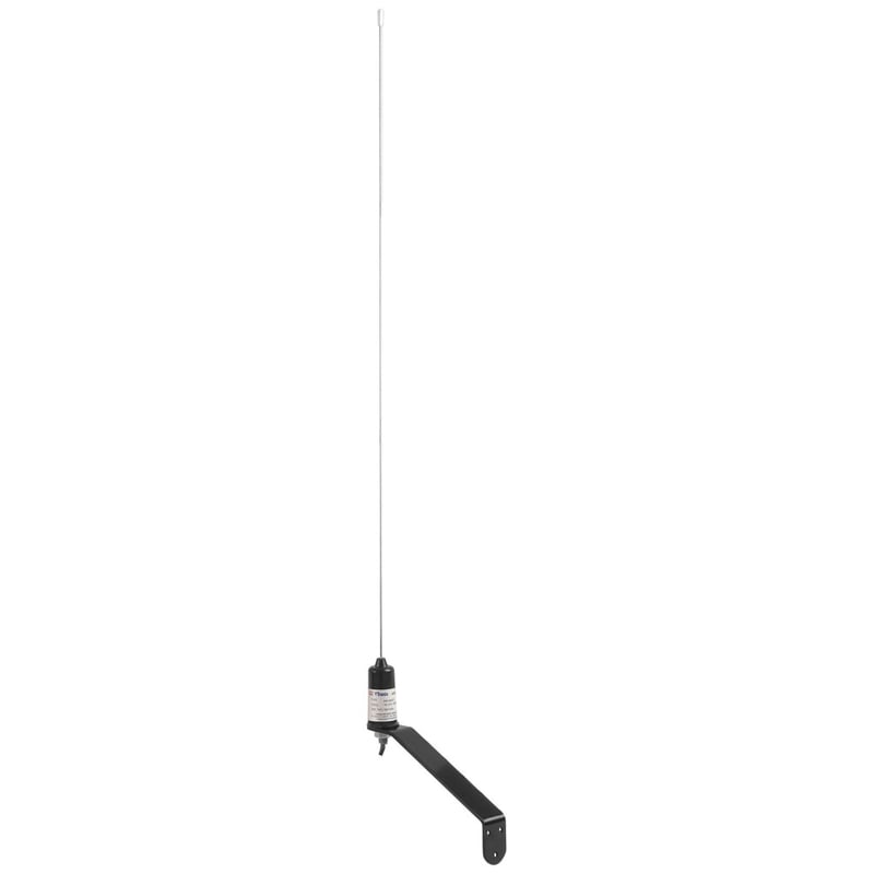 0.93m. 3dB, antenne fouet inox, support nylon moulé 180mm, 20m +PL259