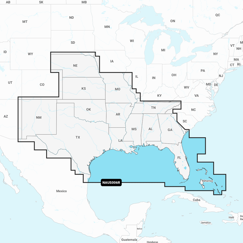 Carte Navionic Platinum+ Large SD - US SUD
