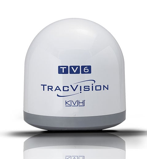 Antenne TRACVISION TV6 - GPS intégré - Skew Automatique