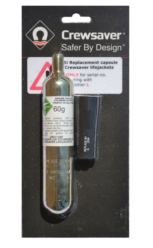 Réarmement 60gm - Pour gilets CREWSAVER 290N
