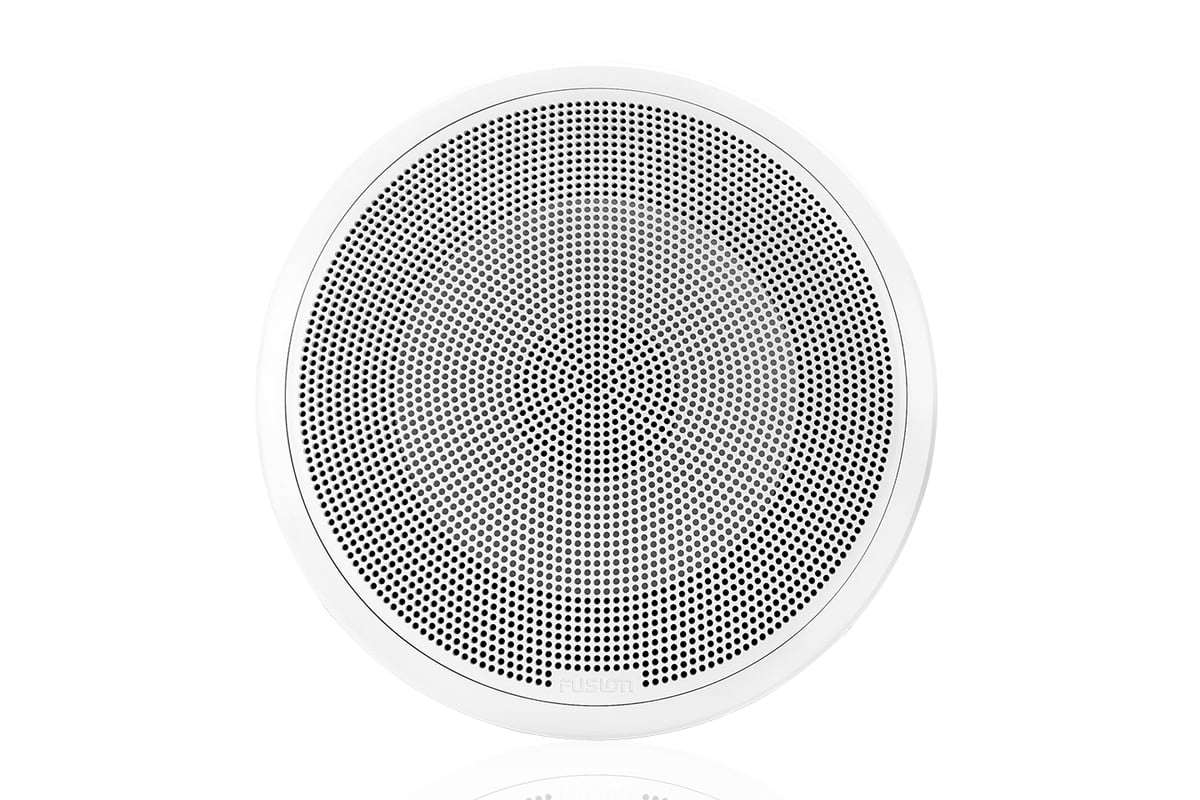 Subwoofer 10" rond 400W à encastrer - Blanc