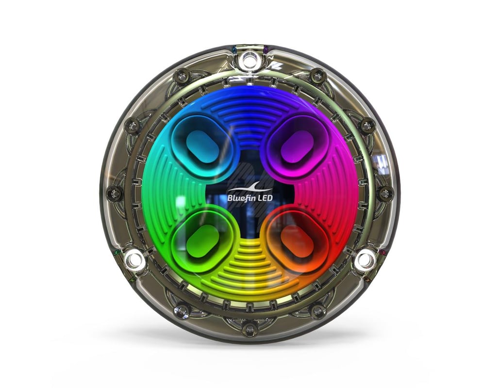 Piranha P4 Bronze 12/24v 4000 Lumens Colour change