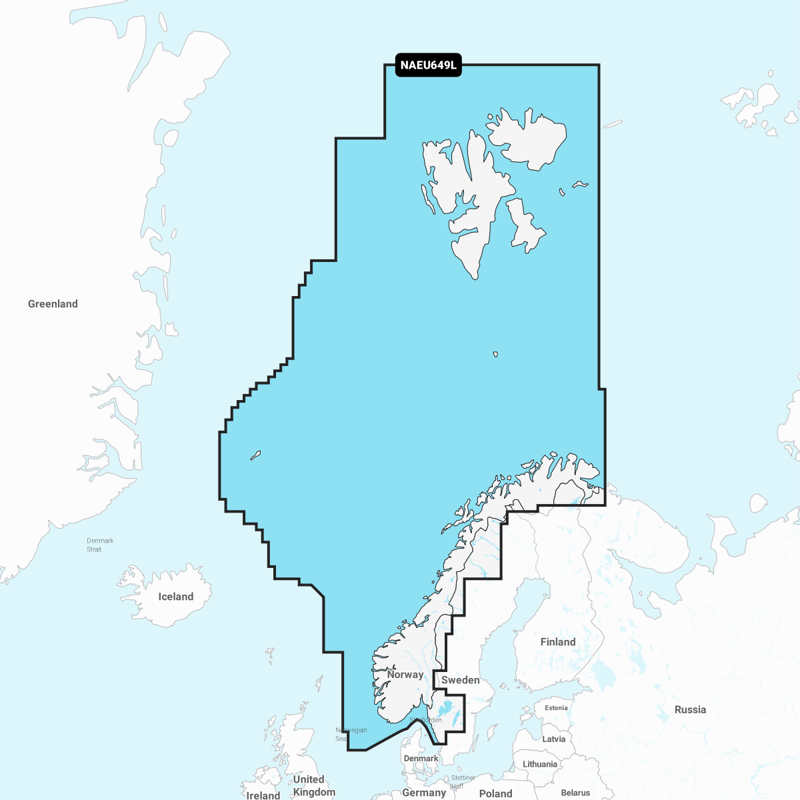 Carte Navionics Platinum+ Large SD - NORVEGE